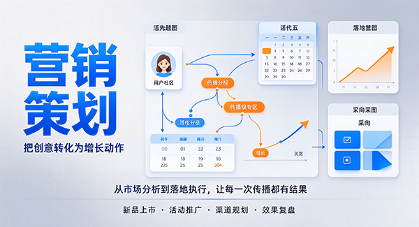 前进区营销策划